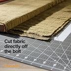 Fiskars Self Healing Cutting Mat for Quilting, Arts and Crafts, 24" x 36" Grid, Sewing Mat, Craft Cutting Board, Sewing Supplies and Quilting Tools