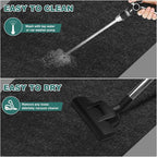 60" x 72" Giant Oil Drip Mat for Garage Driveway, Reusable Rubber Floor Oil Spill Leak Absorbent Pads for Motorcycle Car Oil Leak Stain Resistant