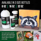 U.S. Art Supply 16 oz Matte Acrylic Varnish for Acrylic Painting, Permanent Clear Protection, Reduces UV & Photography Glare