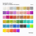 Hemway Polyurethane & Epoxy Resin Glitter 100g / 3.5oz Metallic Crystal Flake Additive for Flooring Jewelry Tumblers Glass Pigment - Ultrafine (1/128" 0.008" 0.2mm) - Fluorescent Green
