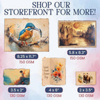 Wanderings Vintage Handmade Deckle Edge Cards - 2"x3.5" - 150 GSM - 50 Pack Blank Cards - Ideal for Place Cards, Name Cards for Table Setting, Thank You Notes, Gift Tags
