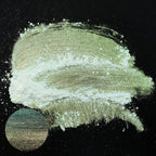 Matio Chameleon Mica Powder, 1.06oz/ 30g Silence Forest White Chrome Powder, Pearlescent Effect Color Shift Pigment for Resin Craft, Soap Candle Dye, Nail Art, Makeup, Bath Bomb,Paint,Slime Pigment