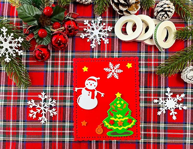 MEARCOOH 20pack 10 Colors Self Adhesive Foam Sheets 6x9 Inch 2mm,Sticky Eva Foam Paper for Crafts Christmas Cardmaking Classroom Scrapbooking