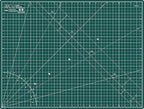 Elan Cutting Mat A2 Green, Self Healing Cutting Mat 18x24 Inch, 5-Ply Craft Board Green, Hobby Board for Crafts 18x24 Inch