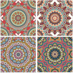 48 Sheets 24 Designs Scrapbook Paper Pad, 6"×6" Single-Sided Decopodge Craft Cardstock Paper,Scrapbooking DIY Decorative Background Cardmaking Supplies.Datura&Flowers