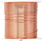Mandala Crafts 22 Gauge Anodized Aluminum Craft Wire for Jewelry Making - 450 FT Colored Flexible Silver Copper True Blue Brown Red Kelly Green Wire - Bendable for Bonsai Armature Crafting Sculpting