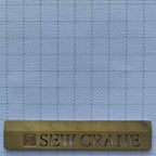 14CT Easy Count Thread Grid Aida Cloth Embroidery Cross Stitch Fabric, Green Grid, W59 x L39
