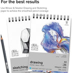 Winsor & Newton Studio Collection Artist Pencils, Graphite Pencils, Set of 12