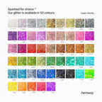 Hemway Polyurethane & Epoxy Resin Glitter 100g / 3.5oz Metallic Crystal Flake Additive for Flooring Jewelry Tumblers Glass Pigment - Super Chunky (1/8" 0.125" 3mm) - Mother of Pearl Iridescent
