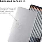 Winsor & Newton Studio Collection Artist Pencils, Graphite Pencils, Set of 12