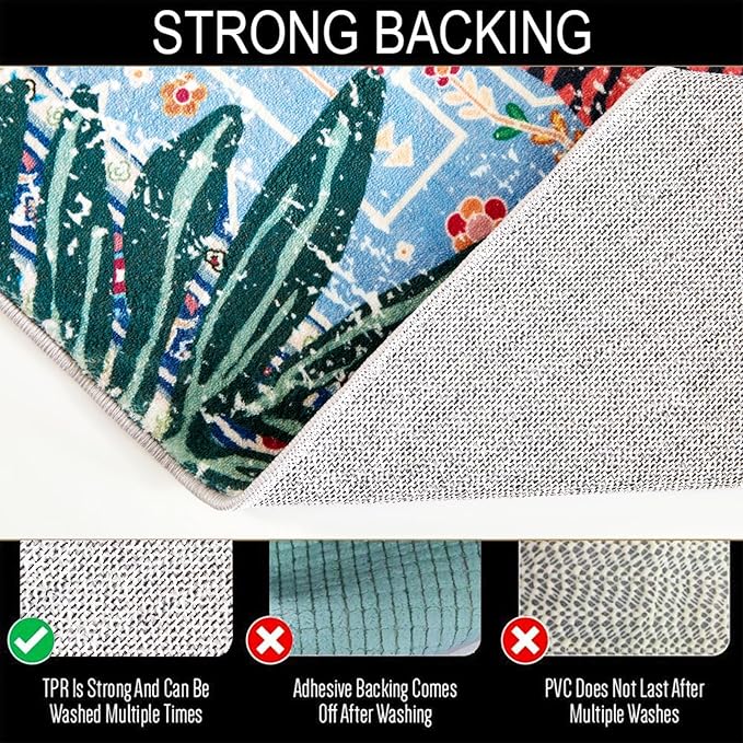 Vintage Rugs Boho Abstract Tropical Jungle Leopard 4x6 Area Rugs Accent Oriental Carpet for Bedroom Kitchen Dining Living Room Modern Indoor Entry Entrance Floor Rug Washable
