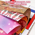 Origami Paper 6x6 Inches, 50 Sheets, Vintage Masterpiece & Impressionist Art, Mondrian Neo-Plasticism & Matisse - Fauvism,Double-Sided Folding Paper for Adult,Kids, Ideal for Scrapbooking, DIY Craft