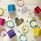 Mandala Crafts 2mm 11 X 15 Yards Assorted Cotton Waxed Cord for Jewelry Making Bracelet Cord Waxed String - Beading String Thread Jewelry Cords for Necklaces String