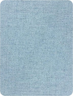 Fine Linen Fabric Patches, Self-Adhesive, 8x11 inch Extra Size, Multi Color, for Sofa and Clothes Repair (Blue Grey)