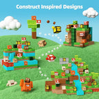 GobiDex 200PCS Magnetic Blocks Game-Based Building Toys for 3+ Years Old Boys Girls, Magnets Toys STEM Sensory Gift for Kids