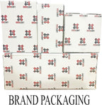 Wooden Printing Stamps Assorted Design - Handcarved Indian Textile Printing Blocks [ Pack of 37 Assorted Pc from 200 Design ] Wood Stamps for Tattoo Clay Pottery Cards Henna HASHCART®
