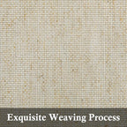 Aida Cloth Big Size 14 Count, Natural Oatmeal Cross Stitch Fabric, 60 inch by 36 inch (60 inch by 1 Yard)