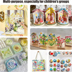 20 Pack 6 Colors Mini Acrylic Paint and Brushes Set for Kids Party Favor, Individual Paints Strips Sets with Brush for Kid, Student Painting Kit for Canvas