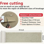 Linen Repair Tape 4x70 Inch Self-Adhesive Couch Patch Repair Fabric Patch for Furniture,Sofas,Cushion,Chairs,Bags,Linen Goods(Oatmeal)