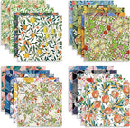 Origami Paper Kit 100 Sheets 6 Inch Square Double Sided Color 20 Vivid Colors for Hand Crafts Origami Paper Arts Creativity.Summer