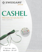 Precut Zweigart Cashel 28 Count Pearl Gray 3281/705. Needlework Canvas, Cross Stitch Fabric, Embroidery Canvas 100% Linen