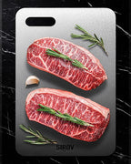 Katuchef Titanium Cutting Board for Kitchen, 100% Pure Titanium Cutting Board Food Grade,Non Toxic chopping board, Dishwasher safe, Easy to Clean(Set of 3)