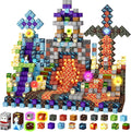 Magnetic Blocks 208 PCS Magnetic Building Blocks Cubes Gift Set for Boys and STEM Learning Preschool Learning Construction Toys