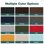 Iron on Patches for Clothes, 8 Pieces Patches for Cloth, 100% Cotton Fabric Patches for Clothing, Bag, Hat Repair, Clothing Repair Decorating Kit 3.7" by 4.9" (9.5 cm x 12.5 cm, Dark Grey)