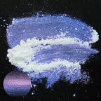 Matio Chameleon Mica Powder, 1.06oz/ 30g Northern Lights White Chrome Powder, Pearlescent Effect Color Shift Pigment for Resin Craft, Soap Candle Dye, Nail Art, Makeup,Bath Bomb,Paint,Slime Pigment