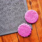 Arbuya Butterfly Polymer Clay Texture Mat - Butterflies Texture Sheet for Polymer Clay Jewelry Making, Earring Charms, DIY Craft Supplies