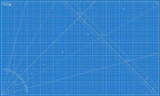 Elan Cutting Mat 36x60 Blue, Extra Large Self Healing Cutting Mat 36 x 60 Inch, 5-Ply Craft Board Blue, Hobby Board for Sewing and Quilting