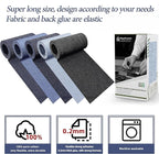 KING MOUNTAIN Iron-on Repair Patch,3"x60"100% Cotton Denim Iron-on Repair Patch, Jeans and Clothing Repair and Decoration Kit (Light Blue)