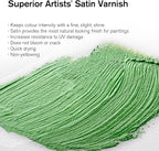 Winsor & Newton Professional Artists' Satin Varnish, 75ml (2.5oz) Bottle