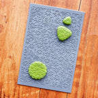 Arbuya Floral Blossom Polymer Clay Texture Mat - Flowers Leaves Leaves Texture Sheet for Polymer Clay Jewelry Making, Earring Charms, DIY Craft Supplies