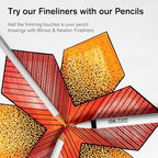 Winsor & Newton Studio Collection Artist Pencils, Watercolour Pencil Tin, 48 piece
