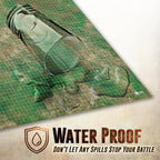 Battle Game Mat for DND - [48" x 72"] Wargaming Tabletop Map - Gaming Board for Warhammer 40k, Dungeons and Dragons, Wargame RPG - Vinyl Gaming Grass Terrain
