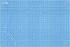 Elan Cutting Mat A1 Blue, Large Self Healing Cutting Mat 24 x 36 Inch, 5-Ply Craft Board Blue, Hobby Board for Crafts 24x36 Inch