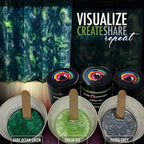 Eye Candy Pigments Premium Green Mica Powder - Dark Ocean Green (50gr) - for Epoxy, Resin, Soap, Paint, Woodworking, Acrylic Pouring, Bath Bombs, Fishing Lures - DIY Arts and Crafts Additive