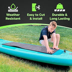 XCEL Marine Foam Roll with Self Adhesive - Beige 54" x 12" x 1/4" Closed Cell Foam Rubber Water Resistant Padding Sheet - Home, Marine, Garage, Auto Insulation & Cosplay (Beige, 54" x 12" x 1/4")