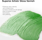Winsor & Newton Professional Artists' Gloss Varnish, 500ml (16.9-oz) Bottle