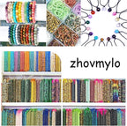 120PCS 6MM Pink Shell Turquoise Stone Beads with Mother-of-Pearl Round Beads for DIY Jewelry Making 2 Strands 32"