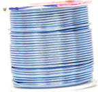 Mandala Crafts 16 Gauge Anodized Aluminum Craft Wire for Jewelry Making – 390 FT Colored Flexible Silver Copper Purple Pink Brown Ice Blue Wire - Bendable for Bonsai Armature Crafting Sculpting