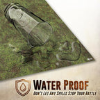 Battle Game Mat for DND - [48" x 72"] Wargaming Tabletop Map - Gaming Board for Warhammer 40k, Dungeons and Dragons, Wargame RPG - Vinyl Gaming Jungle Terrain