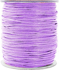 Mandala Crafts 1.5mm 109 Yards Lilac Cotton Waxed Cord for Jewelry Making Bracelet Cord Waxed String - Beading String Thread Jewelry Cords for Necklaces String