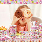 Donut Washi Tape Set 12 Rolls,Cute Washi Tape Candy Cake Gifts Wrapping Decorative Paper Stickers Decorative Tapes for DIY Art Crafts Wrapping Decor Junk Journal Scrapbooking Gifts Stickers