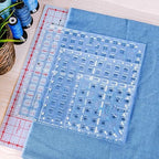 Square Quilting Ruler Set | 3 Square Quilting Rulers | 12.5x12.5, 9.5x9.5, 6.5x6.5 TrueCut Quilting Rulers and Notions