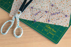 The Quilted Bear Triangle Quilting Templates – 8 Clear Non-Slip Acrylic Quilt Templates for Precise Fabric Cutting & Stress-Free Machine Quilting - Ideal for Quilt & Sewing Supplies (¾–3")