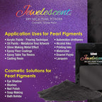 U.S. Art Supply Jewelescent Mica Pearl Pigment Powder Kit, 6 Metal Tones Colors, 3.5 oz (100g) Pouches - Cosmetic Grade, Epoxy Resin Color Pigment, Mica Powder for Resin, Soap, Slime, Candle Dye, Art