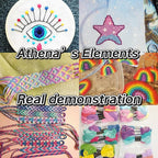 Athena’s Elements Embroidery Floss | Rainbow Thread for Embroidery, Cross Stitch Thread, Crafting Arts Embroidery Strings Bulk（200 Colors）