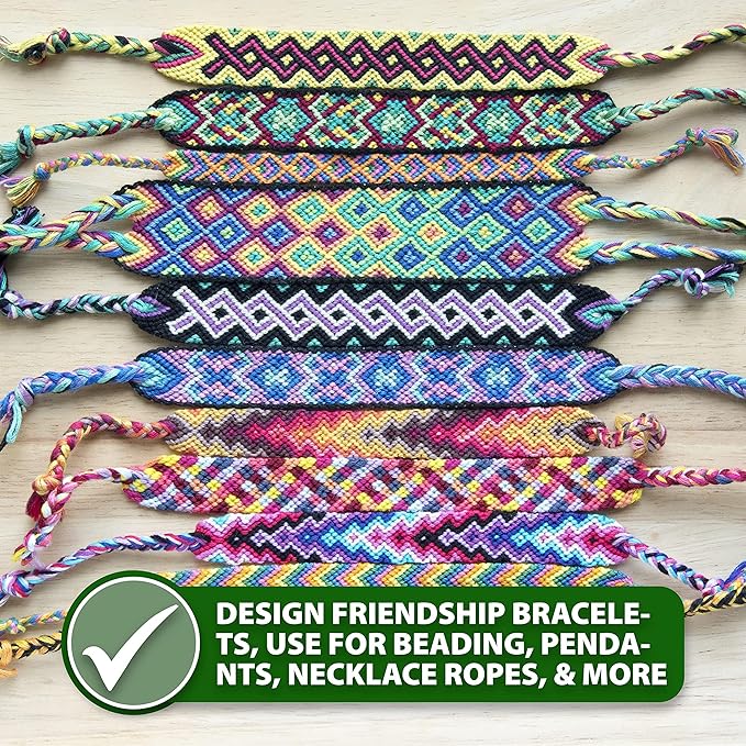 Mandala Crafts 1.5mm 109 Yards Purple Cotton Waxed Cord for Jewelry Making Bracelet Cord Waxed String - Beading String Thread Jewelry Cords for Necklaces String